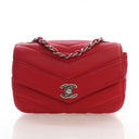 Chanel Mini Caviar Chevron ...