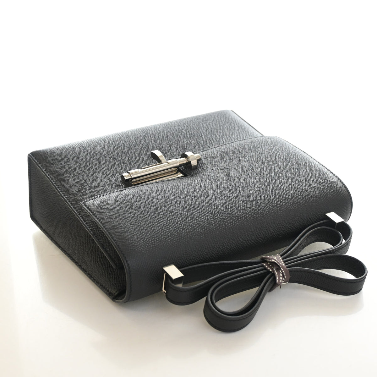 Hermes Noir Epsom Verrou 21, photo 10 of 15