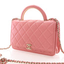 Chanel Lambskin Top Handle ...