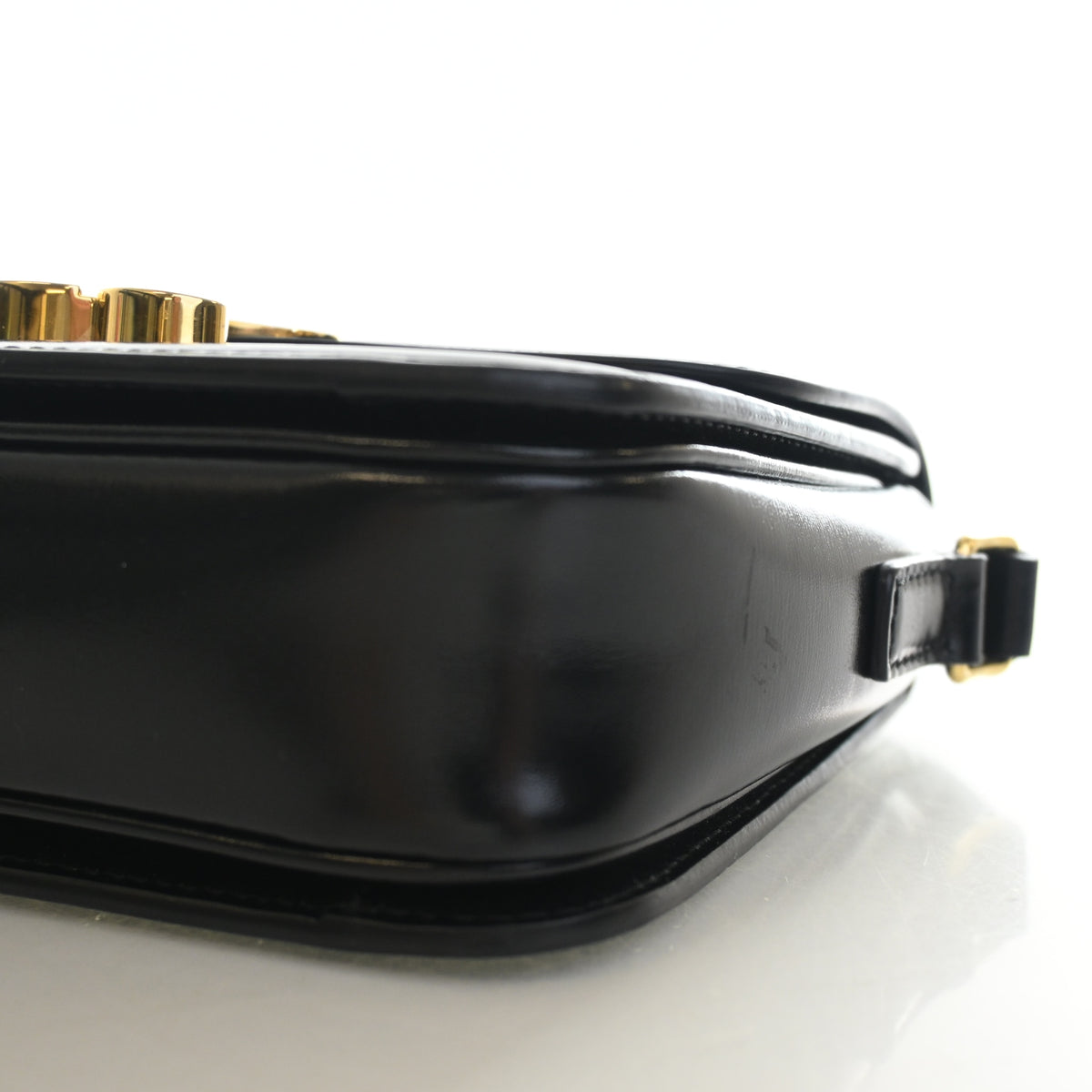 Celine Teen Calfskin Triomphe Flap Bag, photo 8 of 15
