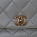 Chanel Mini Lambskin Square...