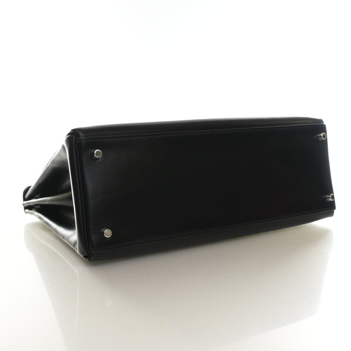Hermes Noir Box Calf Kelly 35, photo 5 of 18