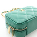 Chanel Mini Lambskin Top Ha...