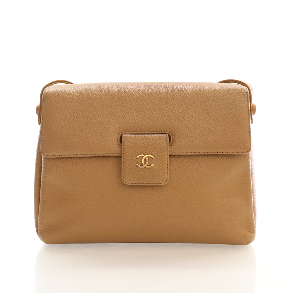 Chanel Vintage Caviar CC Flap Bag
