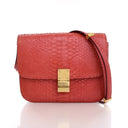 Celine Medium Python Box Bag