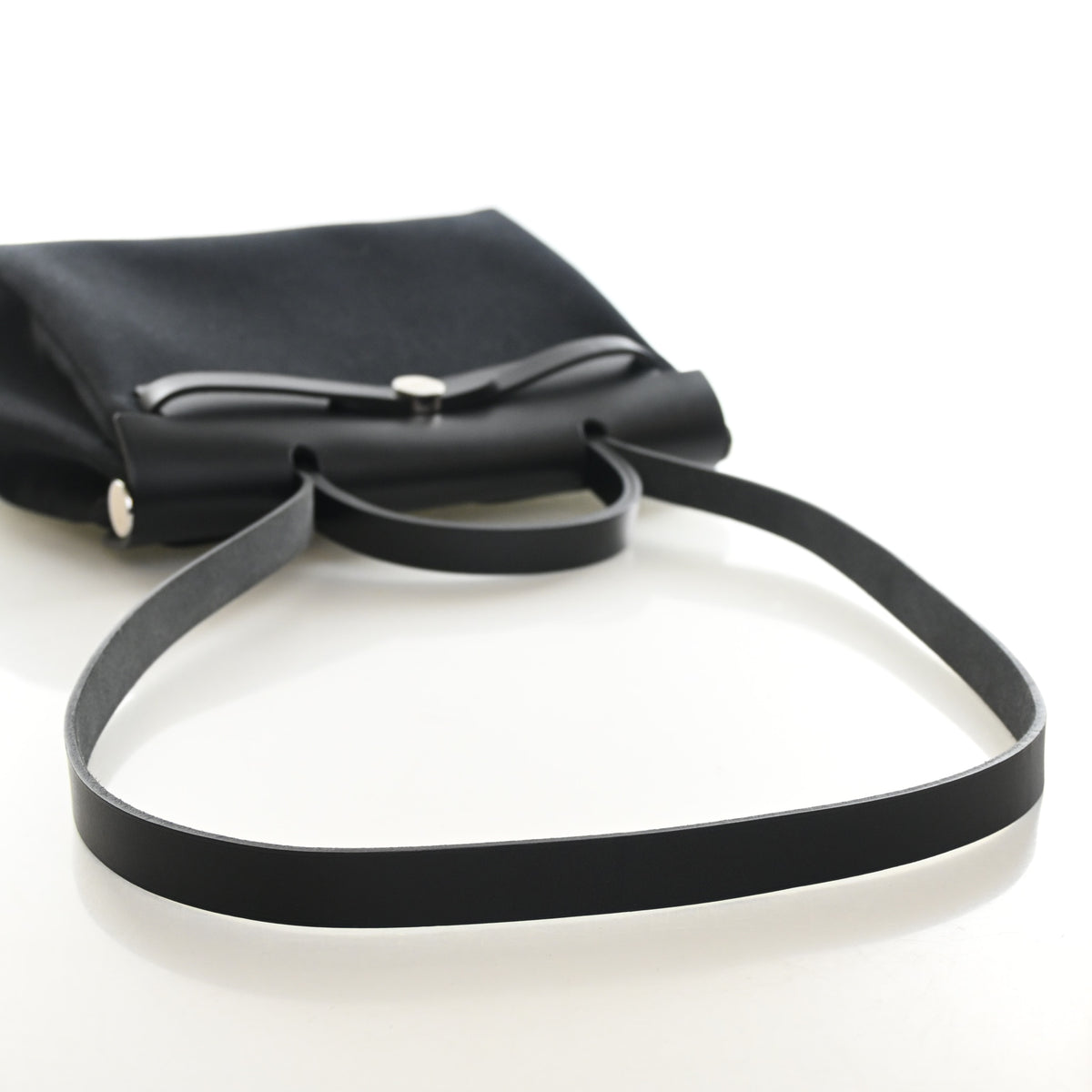 Hermes Noir Toile Herbag Zip 31, photo 10 of 15