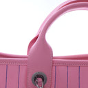 Chanel Large Pinstriped Can...