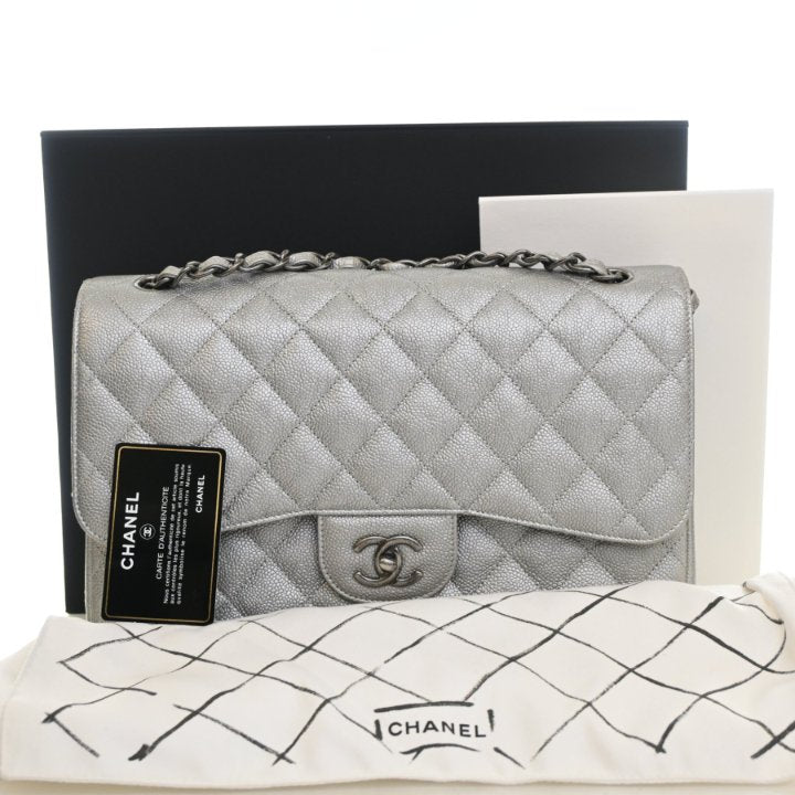 Chanel Jumbo Caviar Classic Double Flap Bag, photo 14 of 14