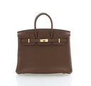 Hermes Alezan Togo Birkin 25