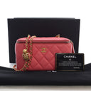Chanel Small Lambskin Pearl...