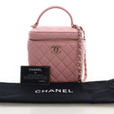 Chanel Lambskin Vanity Top ...
