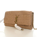 Saint Laurent Raffia Kate T...