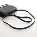 Hermes Noir Epsom Constance 18