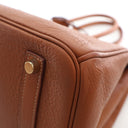 Hermes Gold Clemence Birkin 35