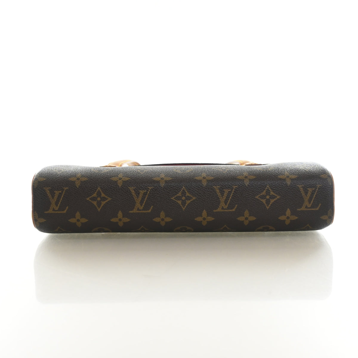 Vintage Louis Vuitton Monogram Sonatine, base and feet view, photo 8 of 19