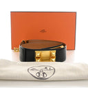 Hermes Vintage Noir Swift C...