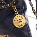 Chanel Mini Calfskin 22 Hobo