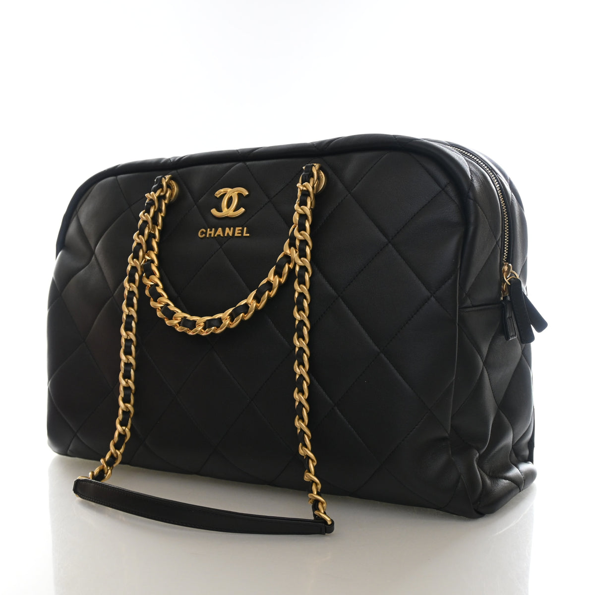 Chanel Maxi Calfskin Travel Bowling Bag, photo 3 of 15