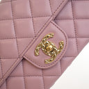 Chanel Mini Lambskin Rectan...