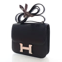 Hermes Noir Epsom Constance 18