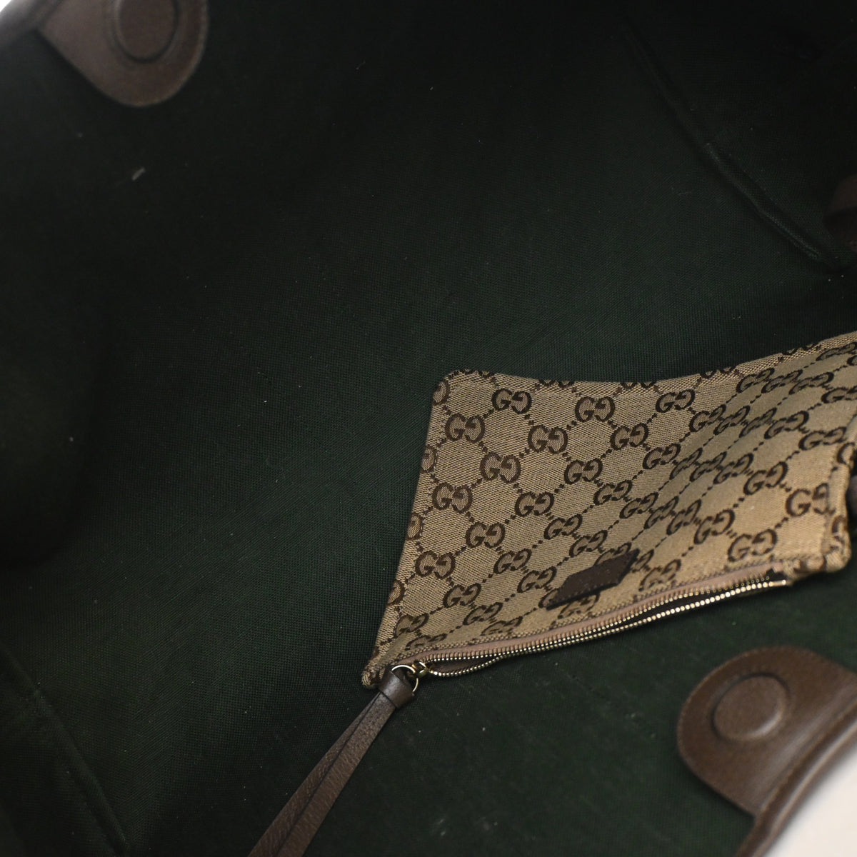Gucci Large GG Canvas Giglio Tote, photo 12 of 14