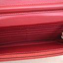 Chanel Patent Wallet On Cha...