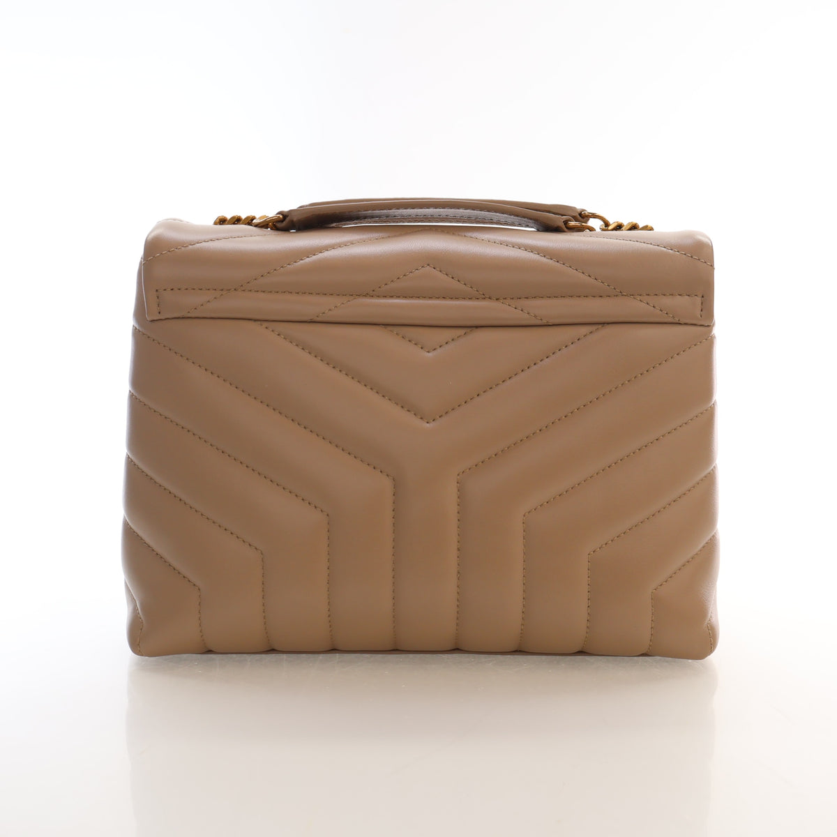 Pre-Owned Saint Laurent Loulou Small Calfskin, back view