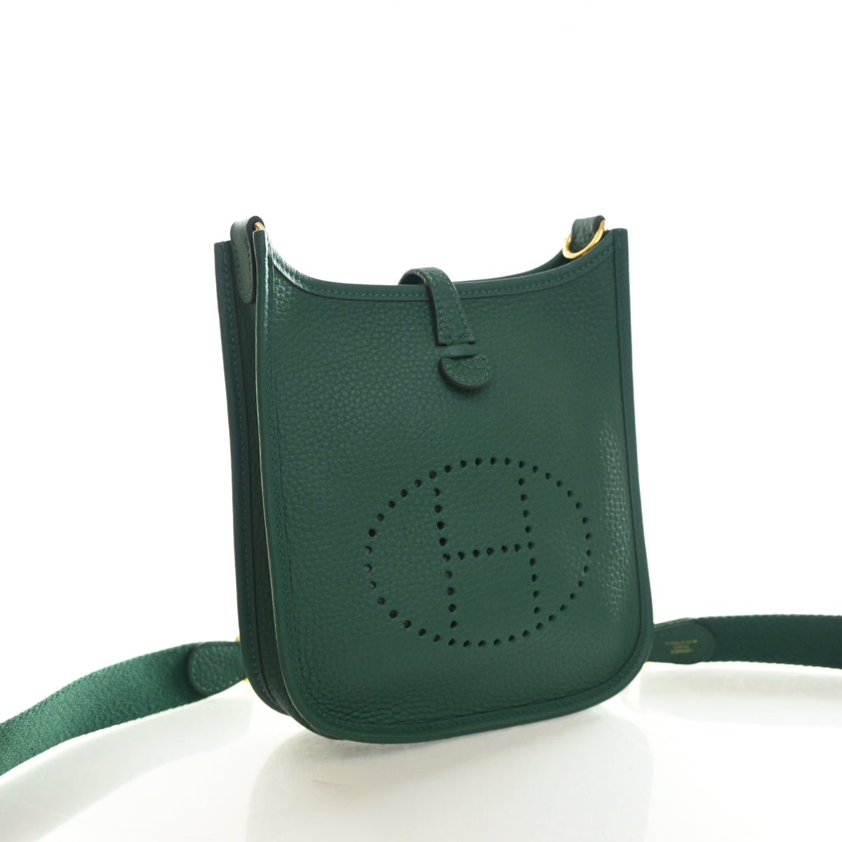 Hermes Vert Moyen Clemence Evelyne TPM 16, photo 2 of 14