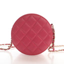 Chanel Mini Lambskin Round ...