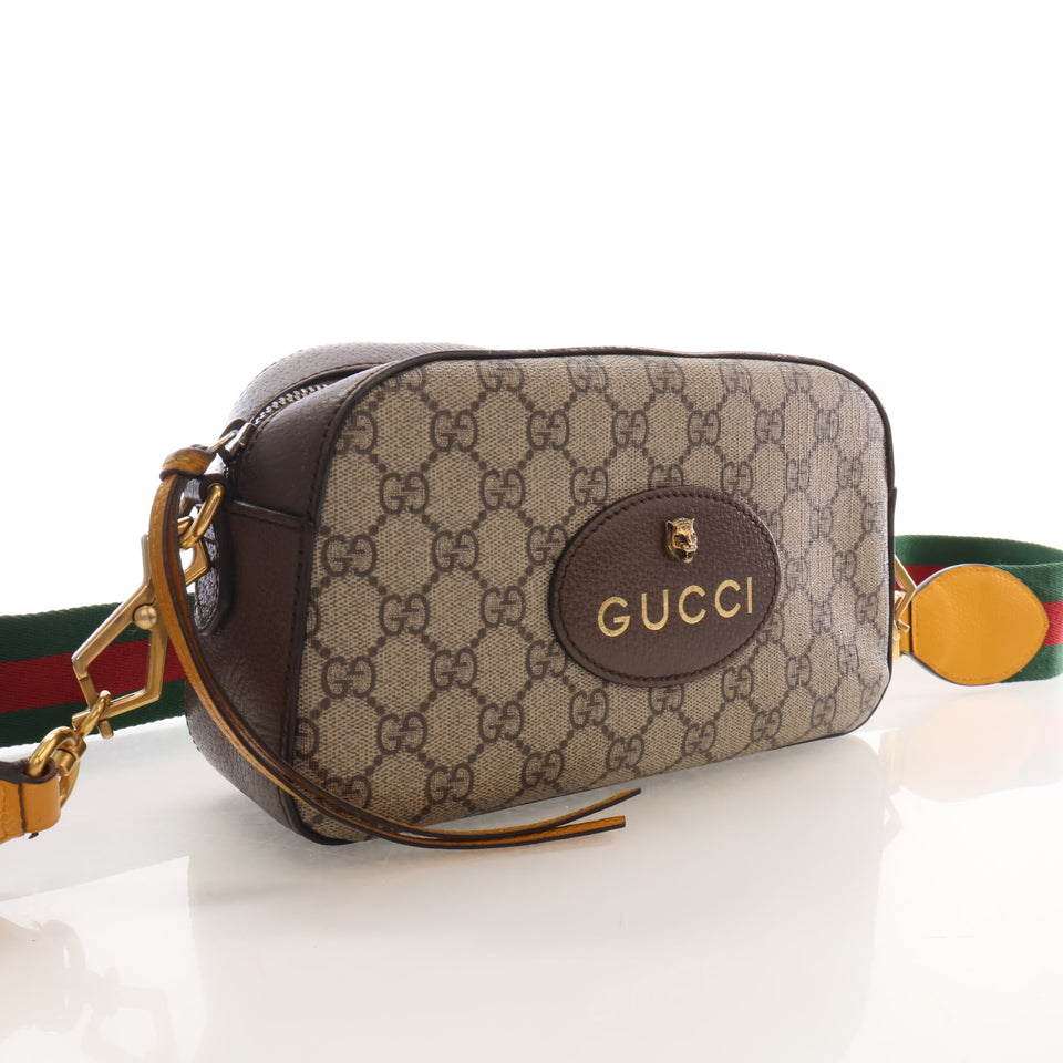 Gucci GG Supreme Tiger Camera Bag
