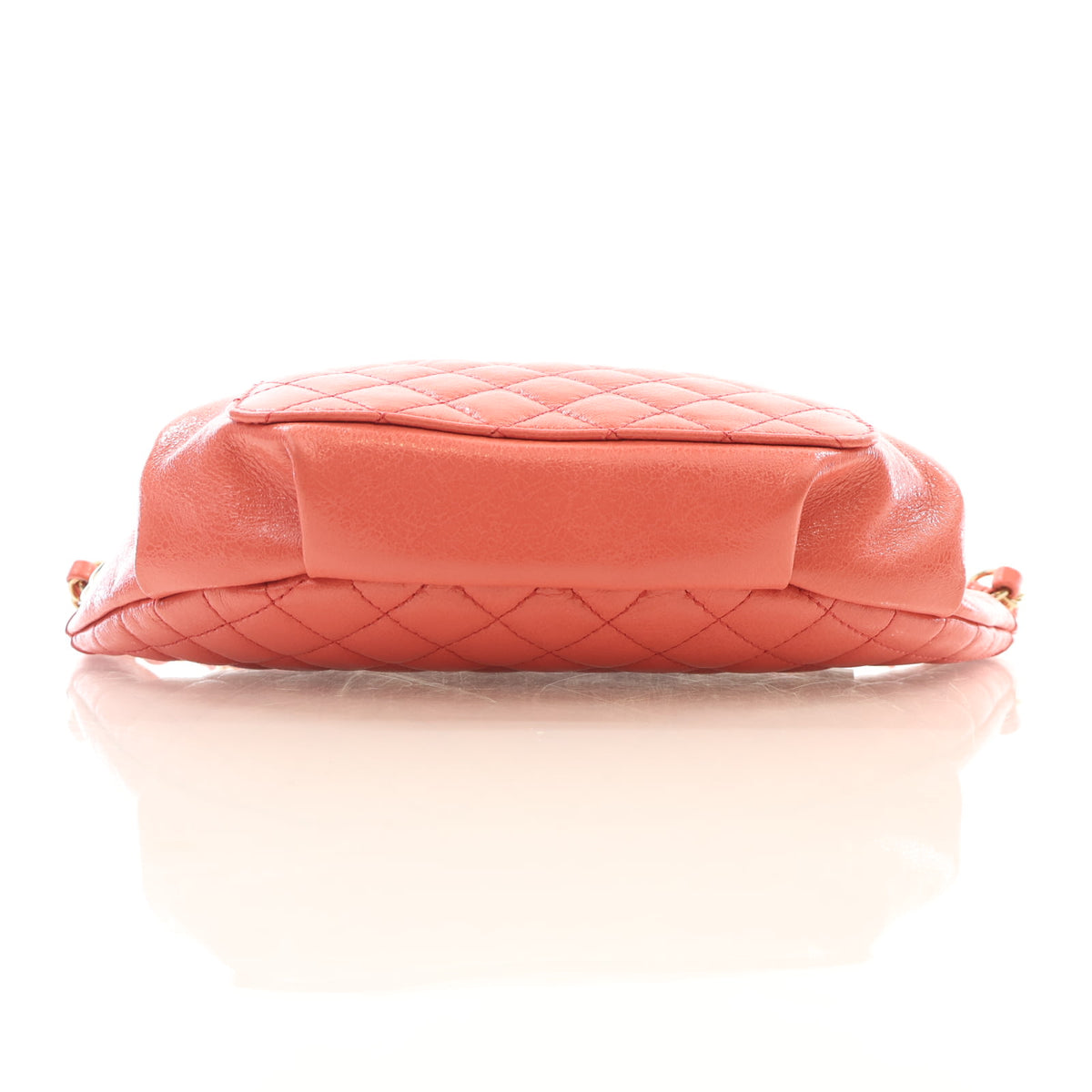 Pre-Owned Chanel Lambskin Quilted Waist Bag, base view