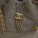 Chanel Medium Suede 25 Hobo
