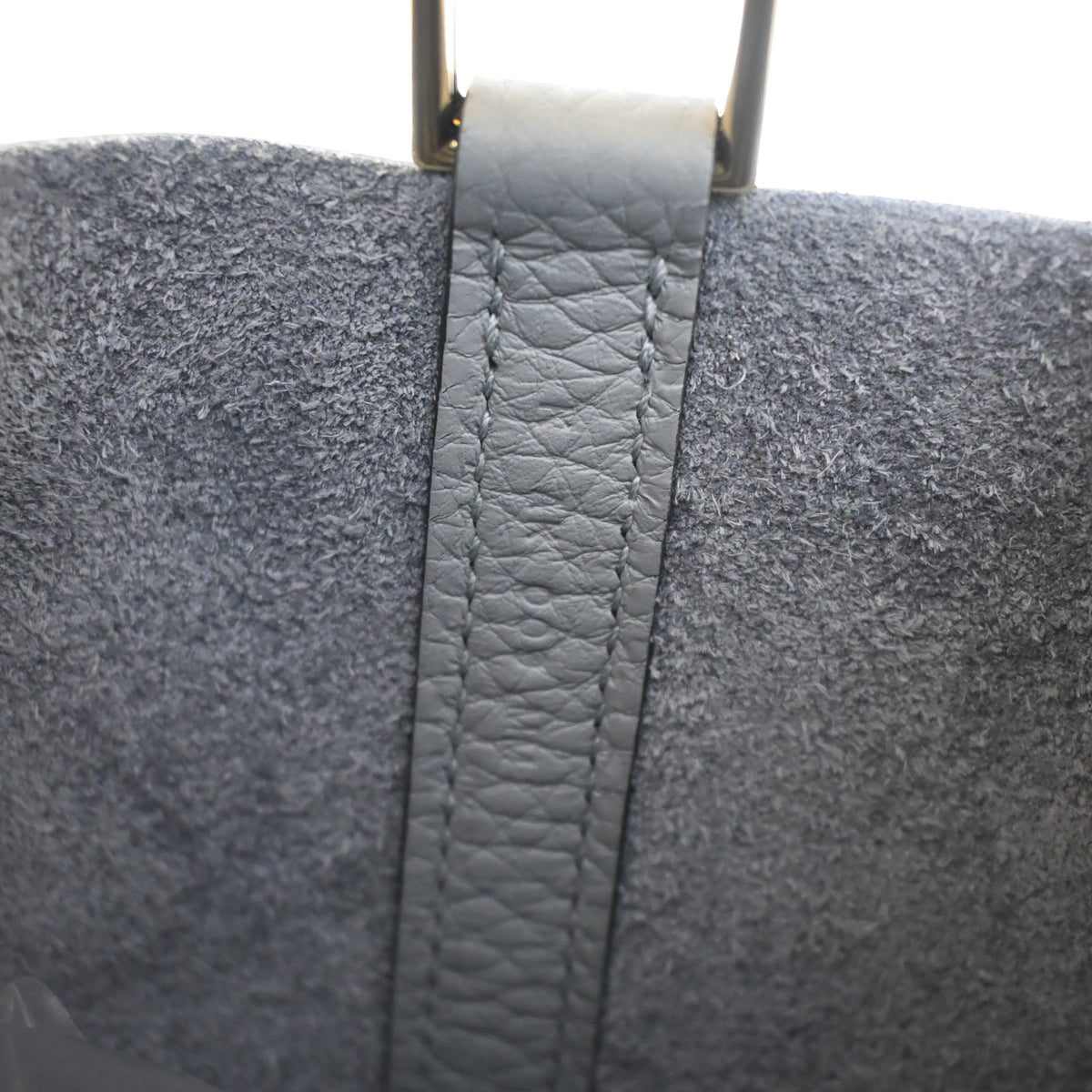 Hermès Gris Pantin Clemence Picotin Lock 18, photo 13 of 14