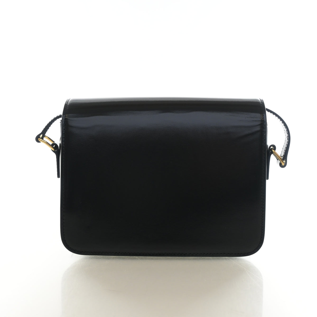 Pre-Owned Celine Flap Bag Teen Calfskin Triomphe, front view, photo 10 of 12