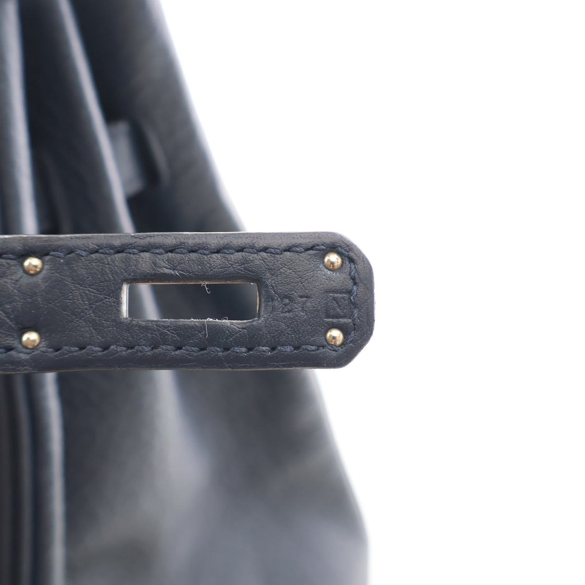 Hermes Vintage Bleu Nuit Togo Birkin 35, photo 14 of 16