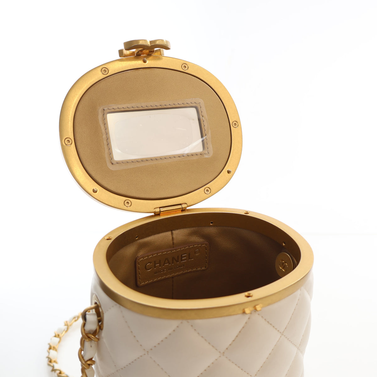 Chanel Small Lambskin Crown Box Bag, photo 15 of 18