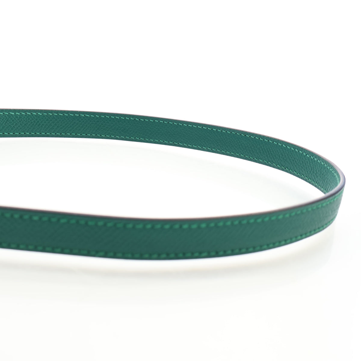 Pre-Owned Hermès Kelly 28 Malachite Epsom Leather, side profile