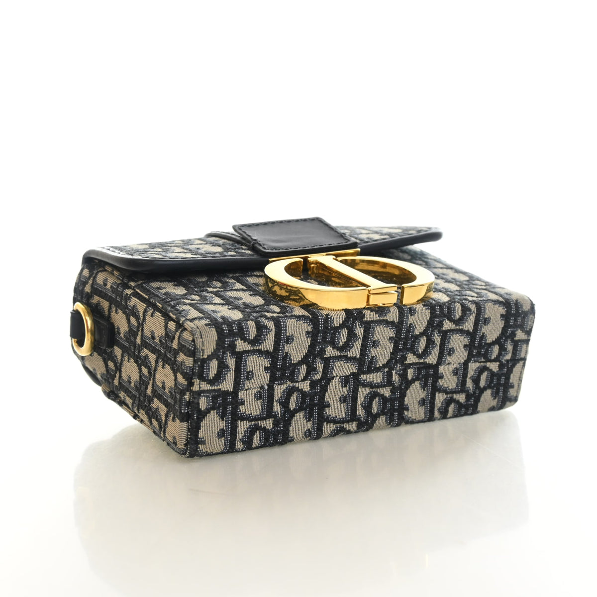 Pre-Owned Christian Dior 30 Oblique Montaigne Box Bag, side view