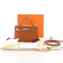 Hermes Gold Epsom Mini Kell...