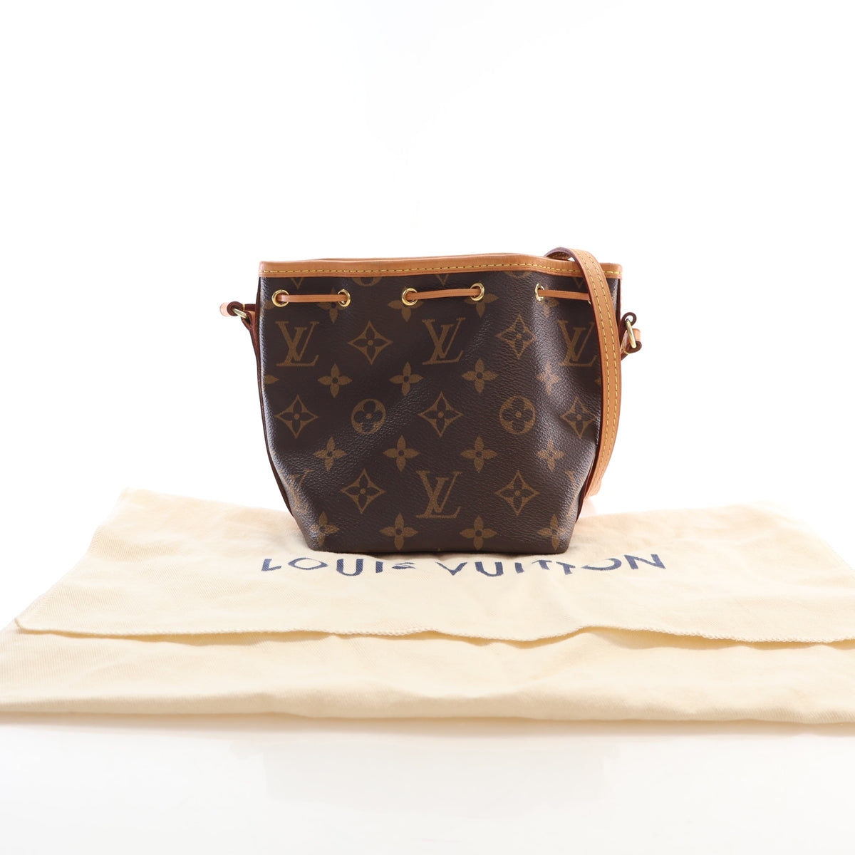 Pre-Owned Louis Vuitton Nano Monogram Noe, with dust bag