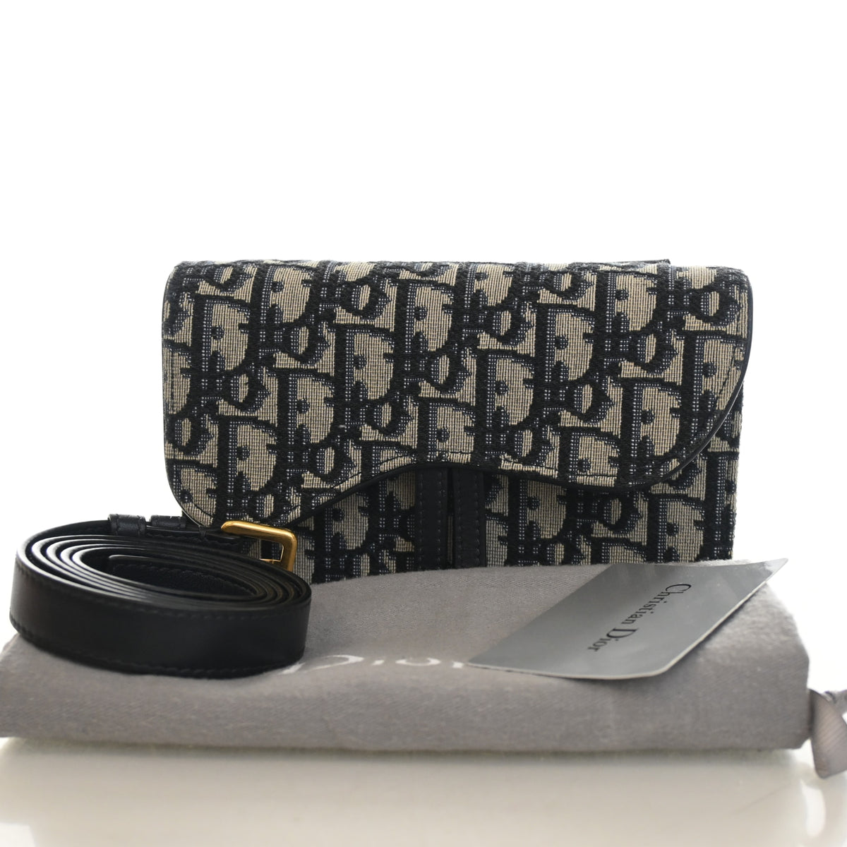 Christian Dior Oblique Slim Saddle Belt Bag, photo 12 of 12
