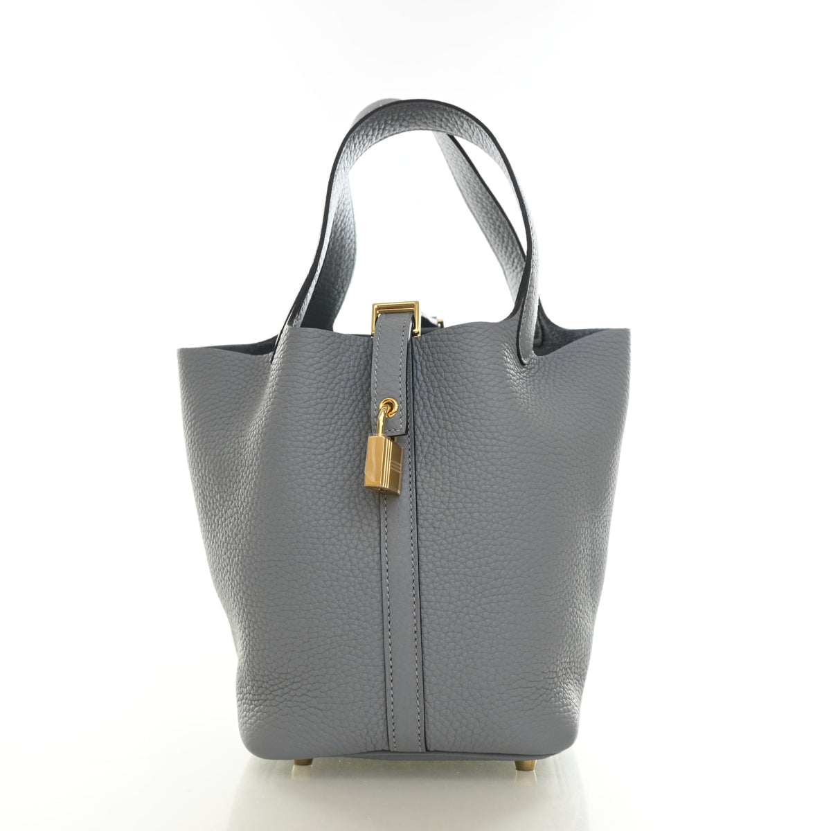 Hermès Gris Pantin Clemence Picotin Lock 18, photo 1 of 14