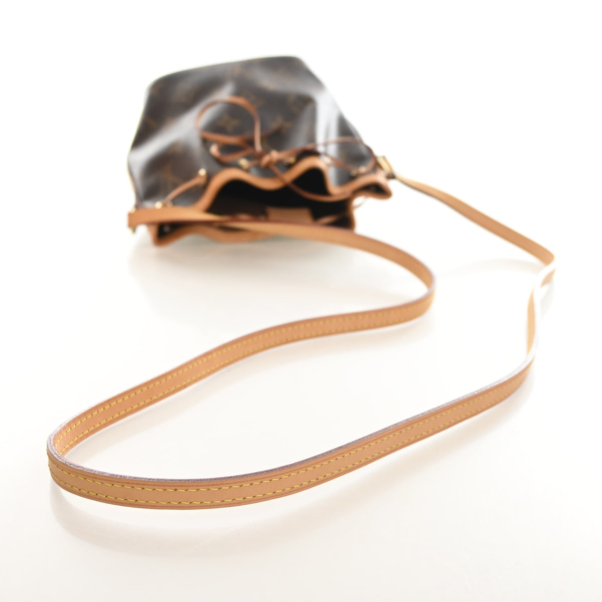 Pre-Owned Louis Vuitton Nano Monogram Noe, side profile, photo 10 of 15