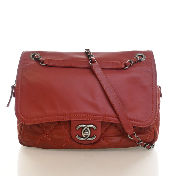 Chanel Calfskin In The Mix Flap Bag