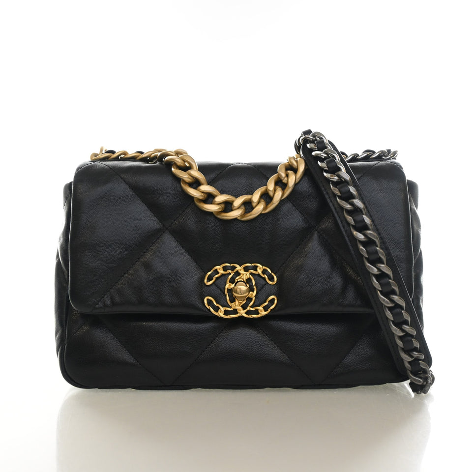 Chanel Medium Lambskin 19 Flap Bag