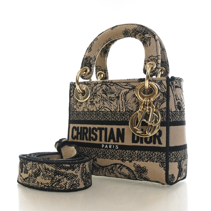 Christian Dior Mini Toile De Jouy Lady D-Lite