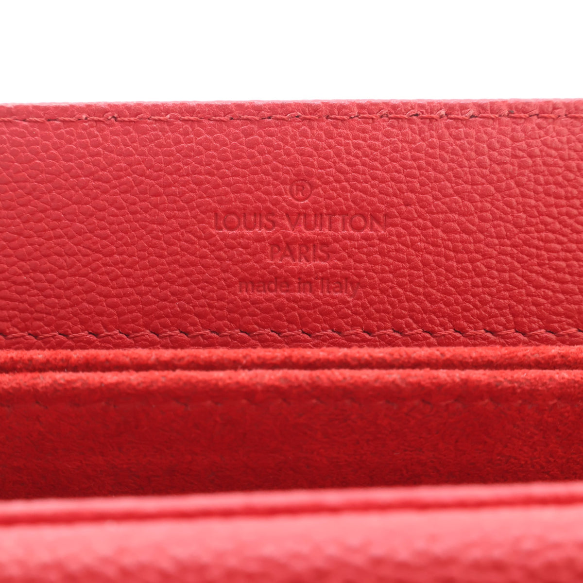 Monogram Cuir Plume Ecume Very Chain Bag Rubis Red, photo 14 of 20