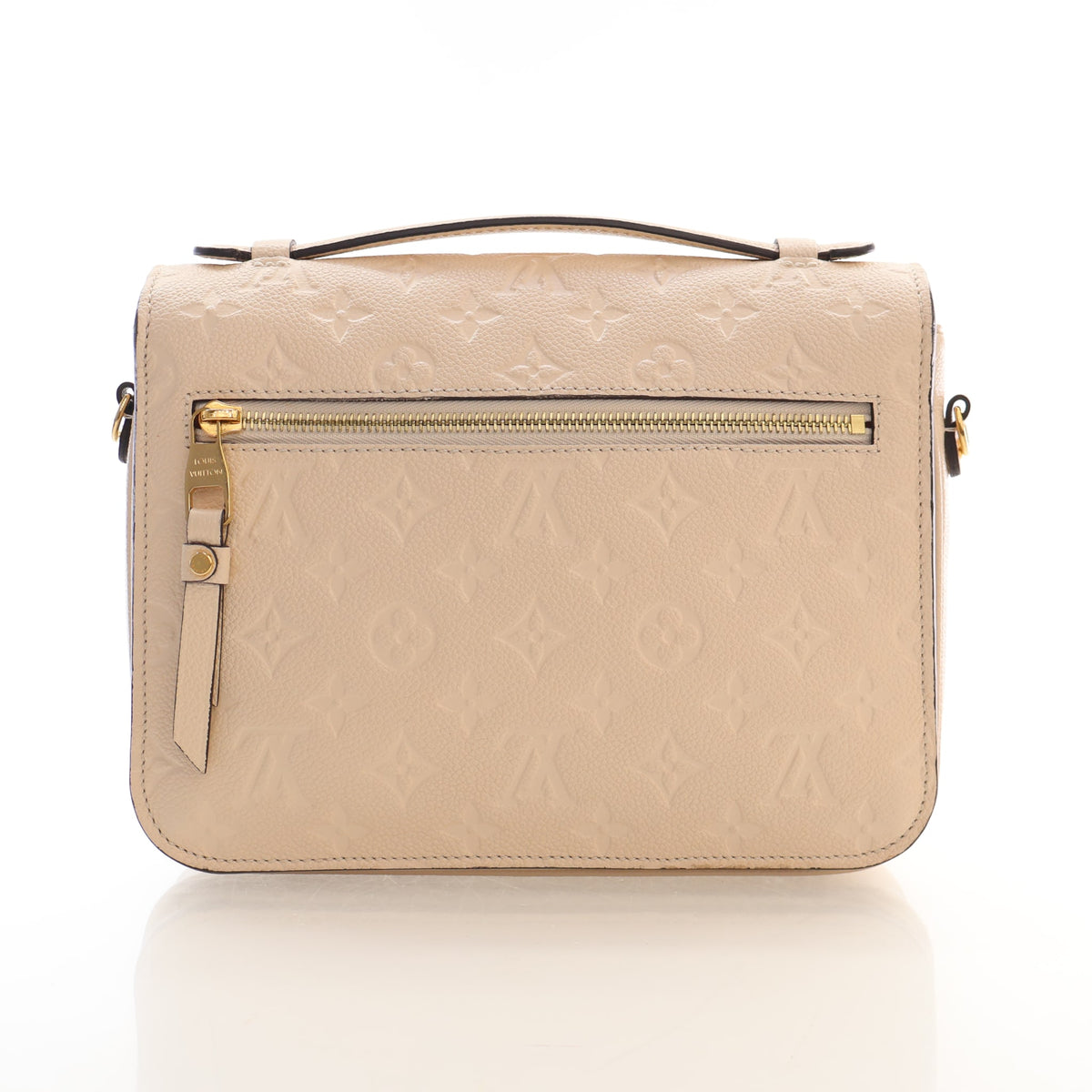 Pre-Owned Louis Vuitton Pochette Monogram Empreinte Métis, back view