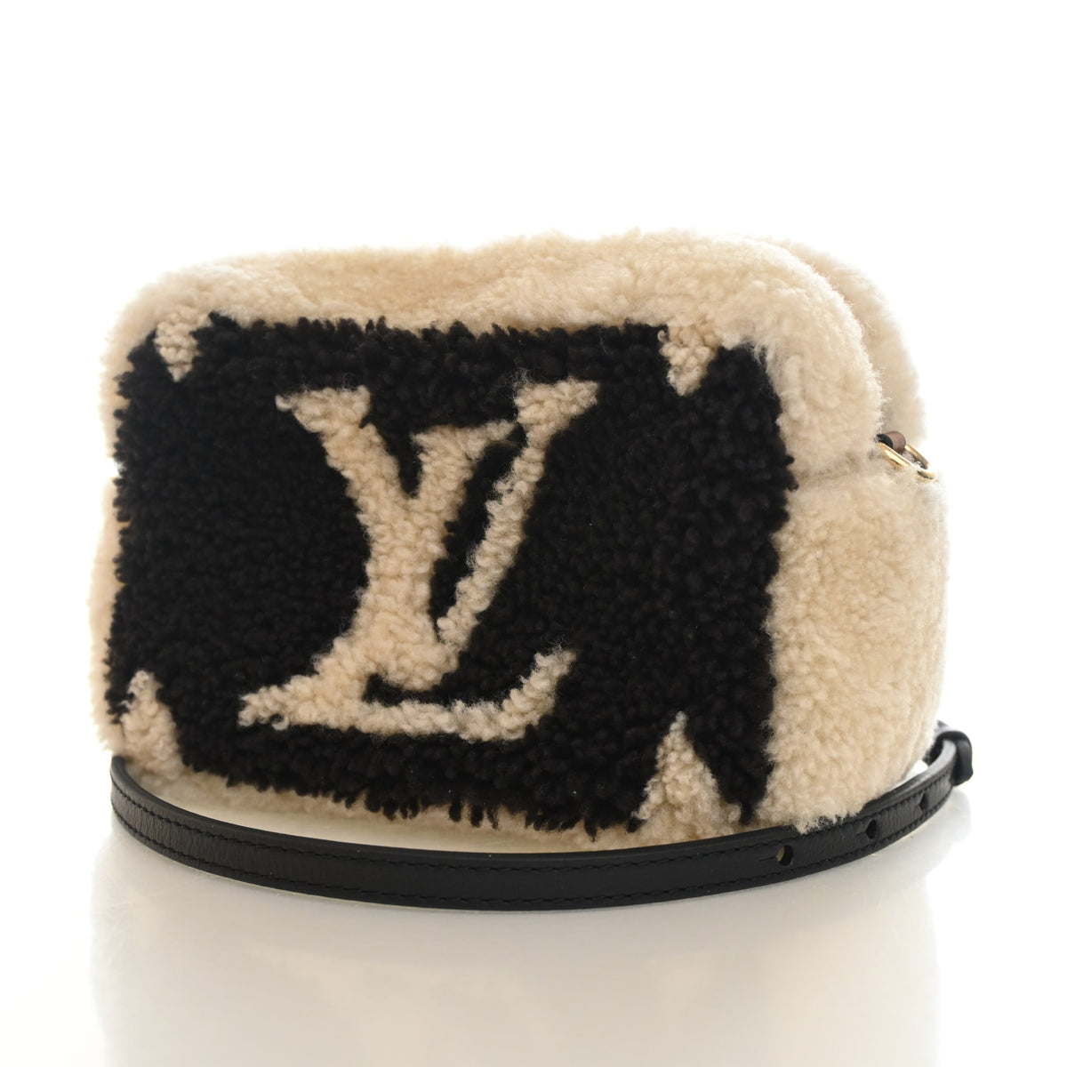 Pre-Owned Louis Vuitton Monogram Teddy Beach Pouch, front view