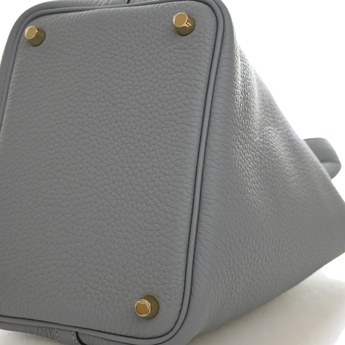 Hermès Gris Pantin Clemence Picotin Lock 18, photo 8 of 14
